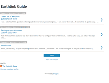Tablet Screenshot of earthlinkguide.blogspot.com