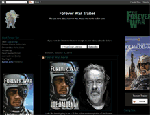 Tablet Screenshot of forever-war-movie-trailer.blogspot.com