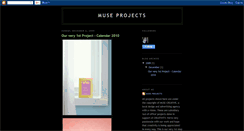 Desktop Screenshot of museprojects.blogspot.com