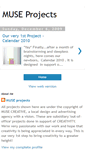Mobile Screenshot of museprojects.blogspot.com