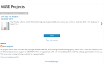 Tablet Screenshot of museprojects.blogspot.com