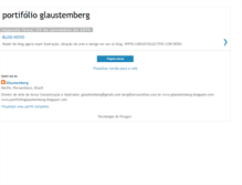 Tablet Screenshot of portifolioglaustemberg.blogspot.com
