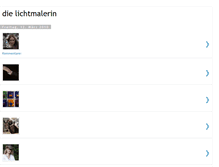 Tablet Screenshot of dielichtmalerin.blogspot.com