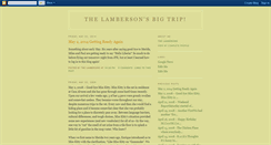 Desktop Screenshot of lambersontrip.blogspot.com