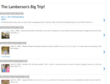 Tablet Screenshot of lambersontrip.blogspot.com