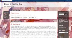 Desktop Screenshot of garandgal.blogspot.com