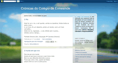 Desktop Screenshot of cronicasdocolegio.blogspot.com