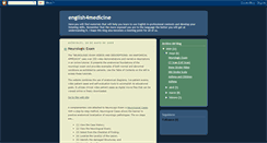 Desktop Screenshot of english4medicine-pilar.blogspot.com