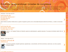 Tablet Screenshot of entornosdeaprendizajemiradascongreso.blogspot.com