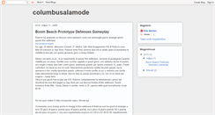 Desktop Screenshot of columbusalamode.blogspot.com