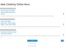 Tablet Screenshot of all-male-celebs.blogspot.com