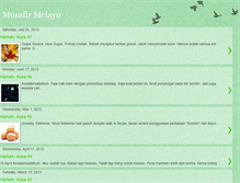 Tablet Screenshot of musafirmelayu.blogspot.com