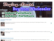 Tablet Screenshot of furniturewholesalelist.blogspot.com