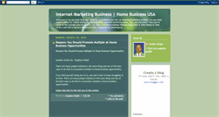 Desktop Screenshot of internetmarketingusa1.blogspot.com