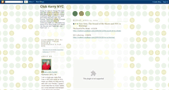 Desktop Screenshot of clubkerry.blogspot.com