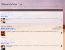 Tablet Screenshot of catequesistorrevelo.blogspot.com