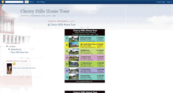 Desktop Screenshot of cherryhillshometours.blogspot.com