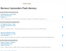 Tablet Screenshot of camcorder-flash-memory.blogspot.com