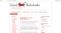 Desktop Screenshot of clubulilustratorilor.blogspot.com