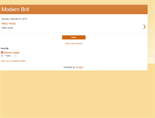 Tablet Screenshot of modernbrit.blogspot.com