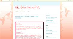 Desktop Screenshot of angela-akademika.blogspot.com