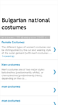 Mobile Screenshot of bulgariannationalcostumes.blogspot.com
