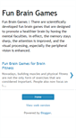Mobile Screenshot of funbraingamesonline.blogspot.com