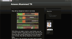 Desktop Screenshot of ameenahammedtk.blogspot.com