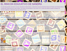 Tablet Screenshot of elrinconeducativodesandra.blogspot.com