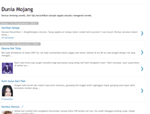 Tablet Screenshot of duniamojang.blogspot.com