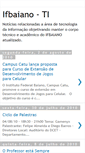 Mobile Screenshot of ifbaiano-ihc2010.blogspot.com