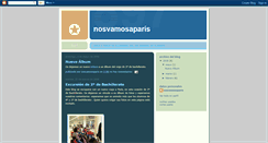 Desktop Screenshot of nosvamosaparis.blogspot.com