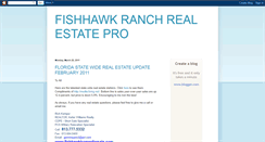 Desktop Screenshot of fishhawkranchrealestatepro.blogspot.com