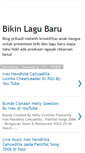 Mobile Screenshot of bikin-lagu.blogspot.com
