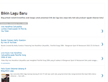 Tablet Screenshot of bikin-lagu.blogspot.com