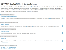 Tablet Screenshot of det-var-da-satans.blogspot.com