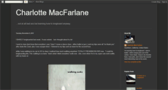 Desktop Screenshot of charlottemacfarlane.blogspot.com