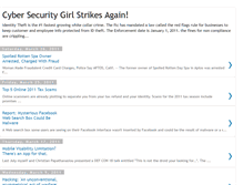 Tablet Screenshot of cybersecuritygirlstrikesagain.blogspot.com