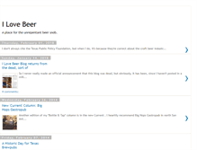 Tablet Screenshot of i-love-beer.blogspot.com