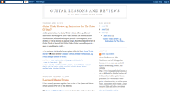 Desktop Screenshot of compareguitarlessonscom.blogspot.com