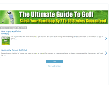 Tablet Screenshot of howtogripagolfclubcorrectly.blogspot.com