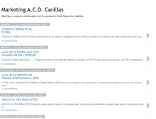 Tablet Screenshot of marketingacdcanillas.blogspot.com