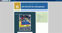 Desktop Screenshot of benandlisaareunemployed.blogspot.com