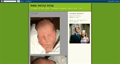 Desktop Screenshot of chrisin-babybelly.blogspot.com