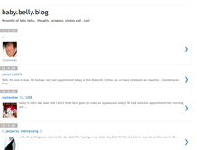 Tablet Screenshot of chrisin-babybelly.blogspot.com
