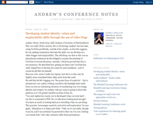 Tablet Screenshot of andrew-conf.blogspot.com