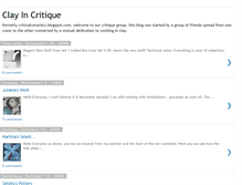 Tablet Screenshot of clayincritique.blogspot.com