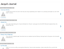 Tablet Screenshot of jacquisjournal.blogspot.com