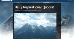 Desktop Screenshot of inspiredbyquotes.blogspot.com