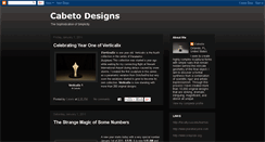 Desktop Screenshot of cabetodesigns.blogspot.com